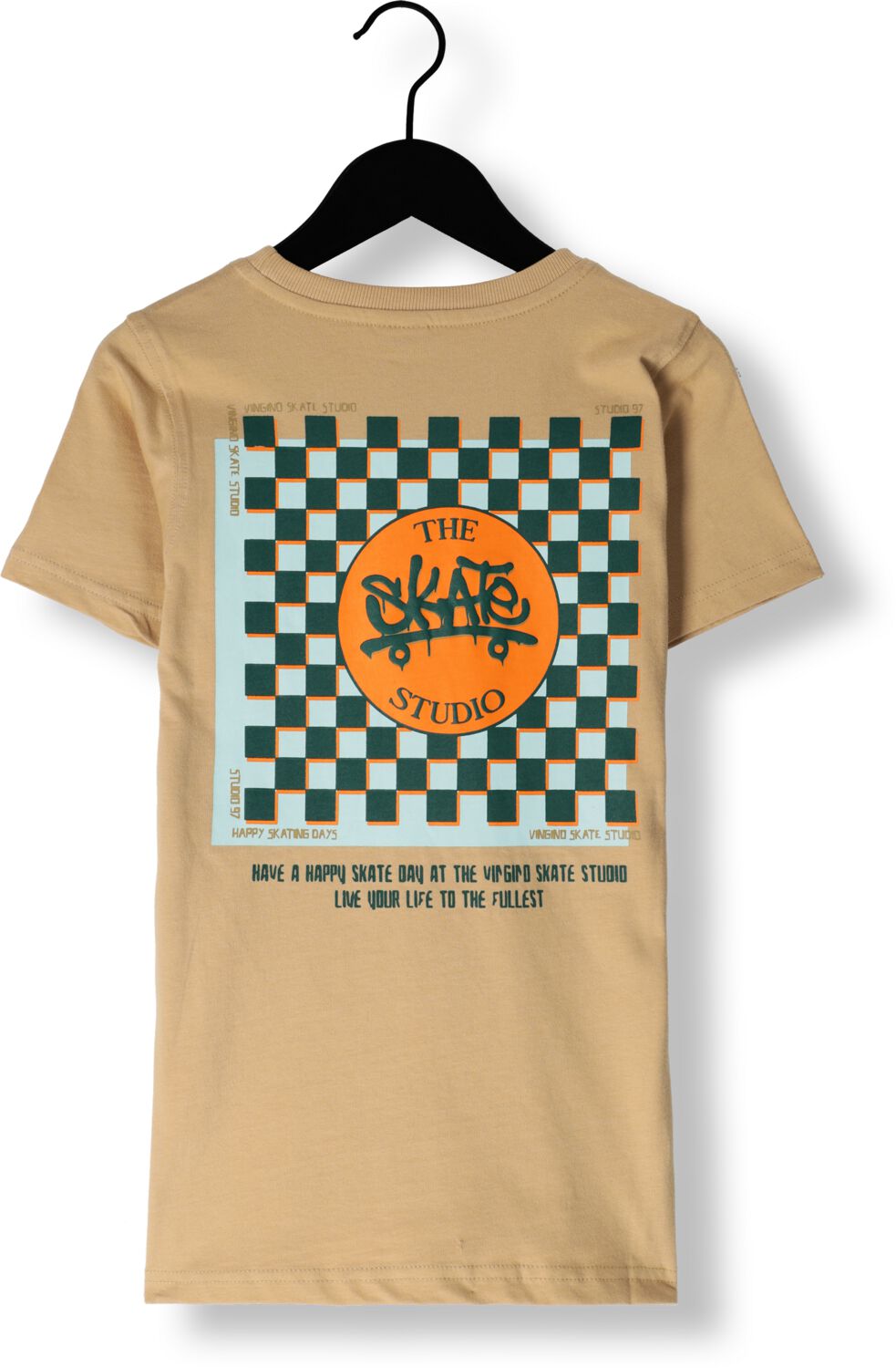 VINGINO Jongens Polo's & T-shirts Hanyi Beige
