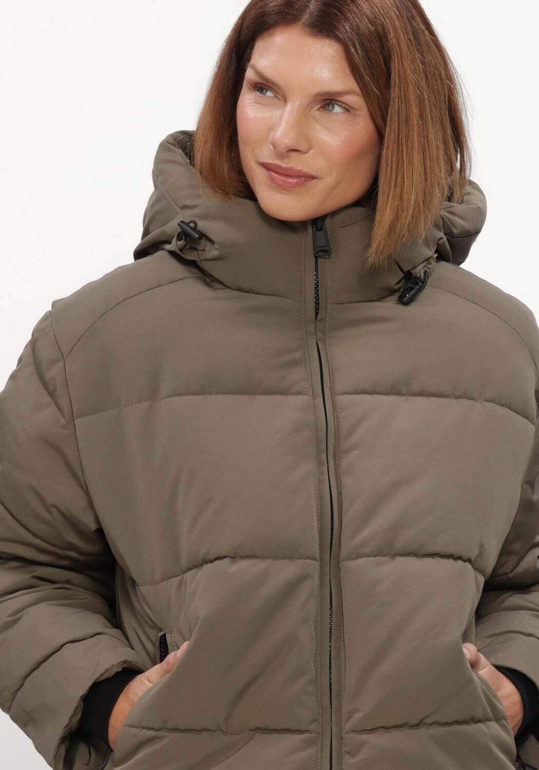 Khaki WITHBLACK Gewatteerde jas WBLGLORIAN PUFFER JACKET - large