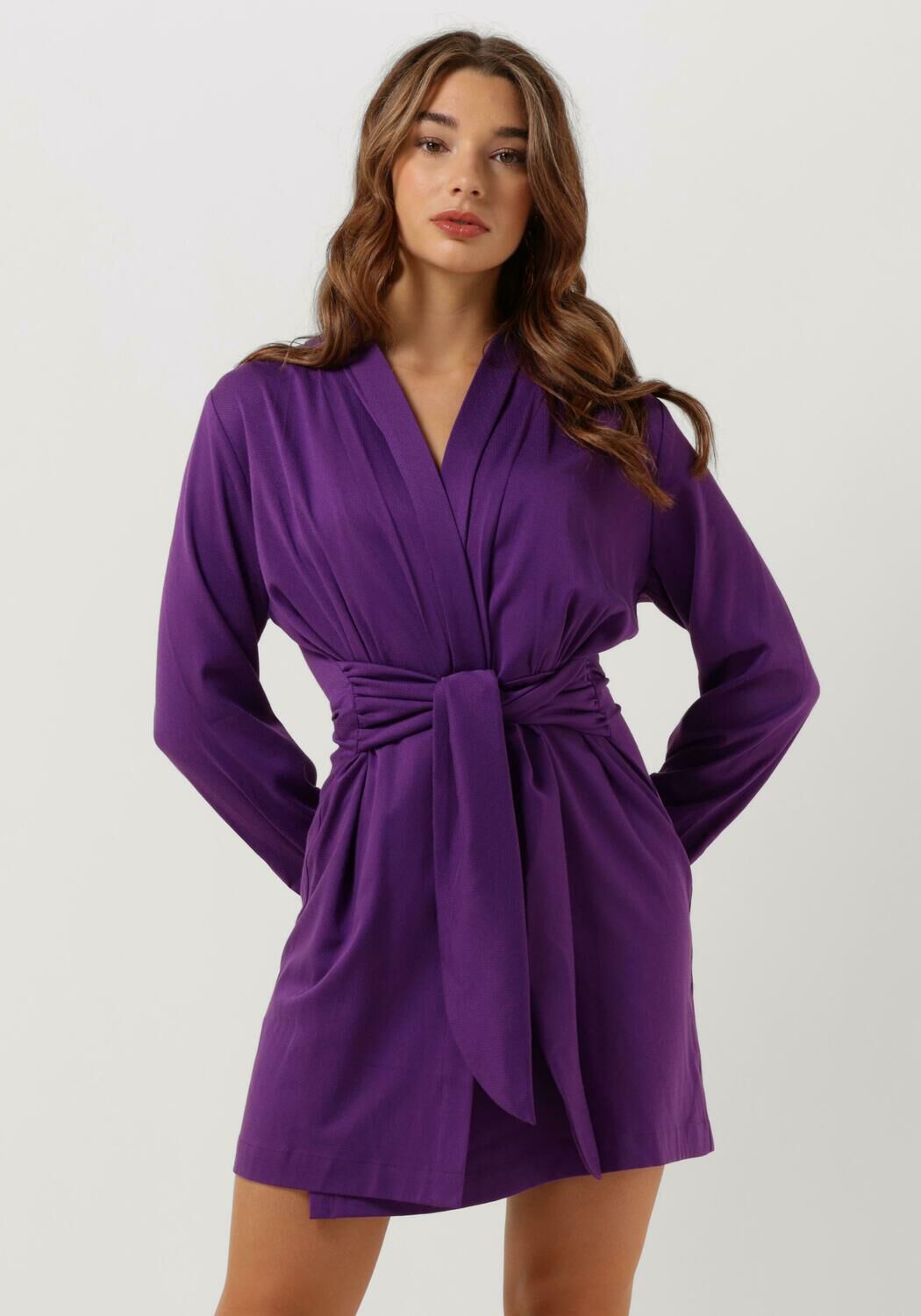 paarse chptr s mini jurk amore dress