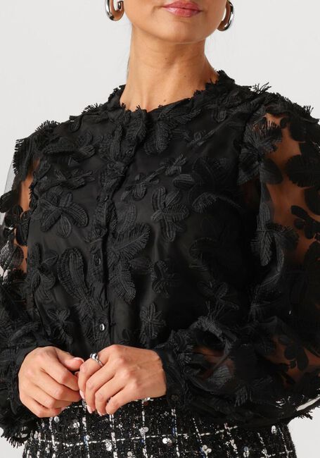 Zwarte Y.A.S. Blouses YASKARLY LS SHIRT - large