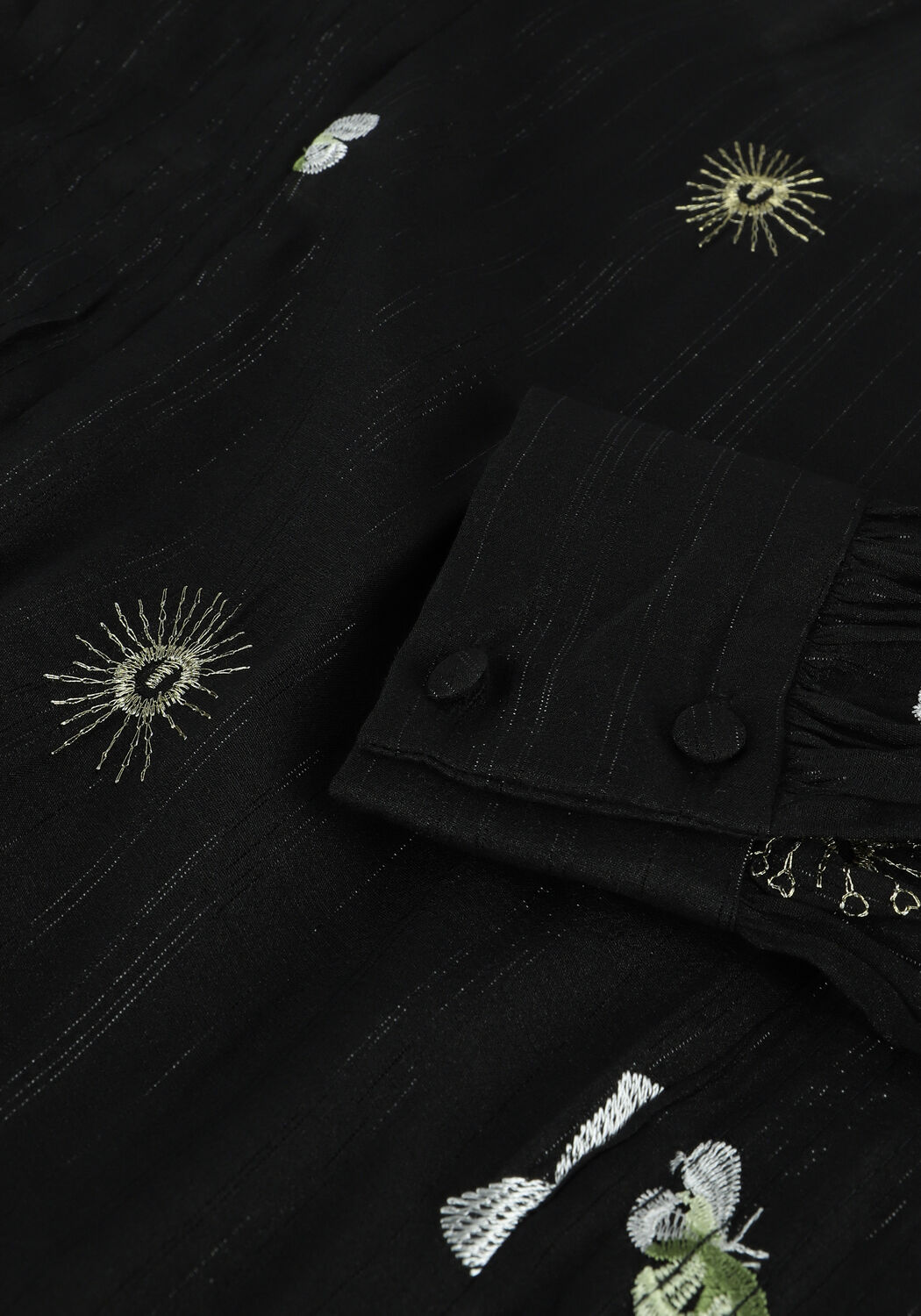 Zwarte BRUUNS BAZAAR Blouses VALERIAN NOME BLOUSE - large