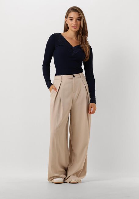 Donkerblauwe ROSEMUNDE Top BERNADINE ORGANIC T-SHIRT LACE Donkerblauwe ROSEMUNDE Top BERNADINE ORGANIC T-SHIRT LACE - large