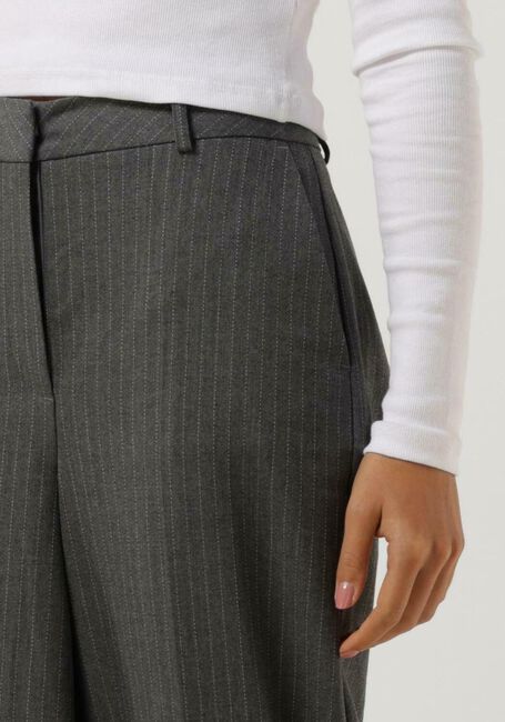 Grijze SELECTED FEMME Pantalon FANNI HW WIDE PANT B - large