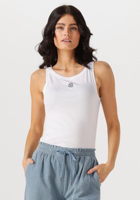Witte MSCH COPENHAGEN T-shirt MSCHGUBBE RASMIA ICON SL TOP - large