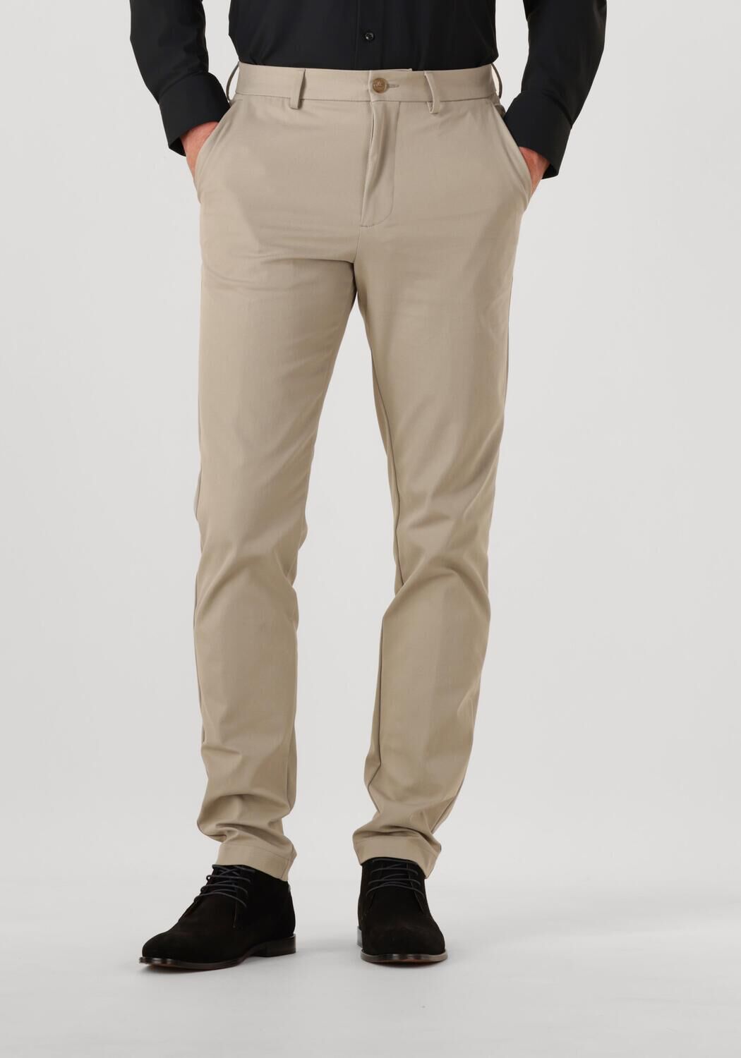 BOSS BLACK Heren Broeken Kaiton Beige