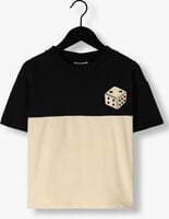 Zwarte CARLIJNQ T-shirt BASIC - OVERSIZED T-SHIRT WITH PRINT - medium