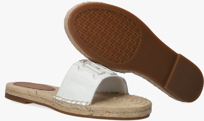 Witte TOMMY HILFIGER Slippers TH ELASTIC MULE ESPADRILLE - large