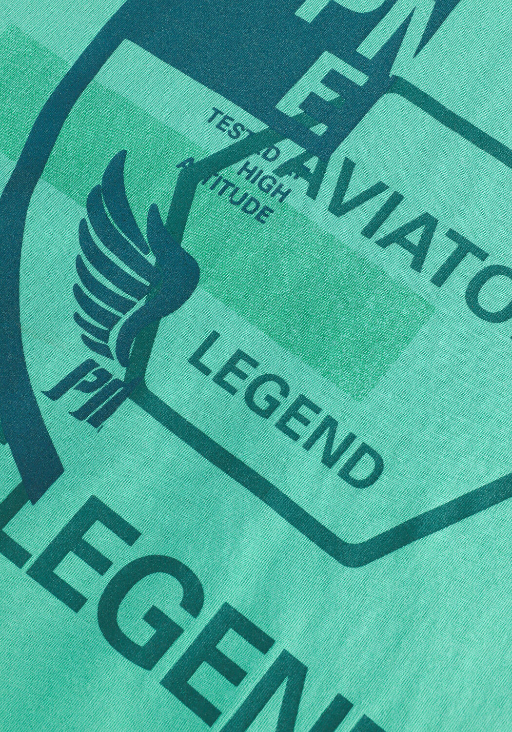 Groene PME LEGEND T-shirt SHORT SLEEVE R-NECK SINGLE JERSEY GD - large