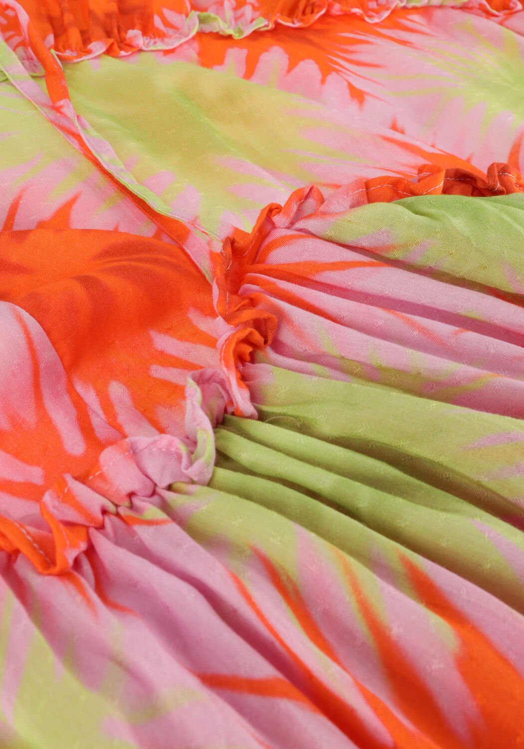 Oranje CIRCLE OF TRUST Midi jurk JESSY DRESS - large