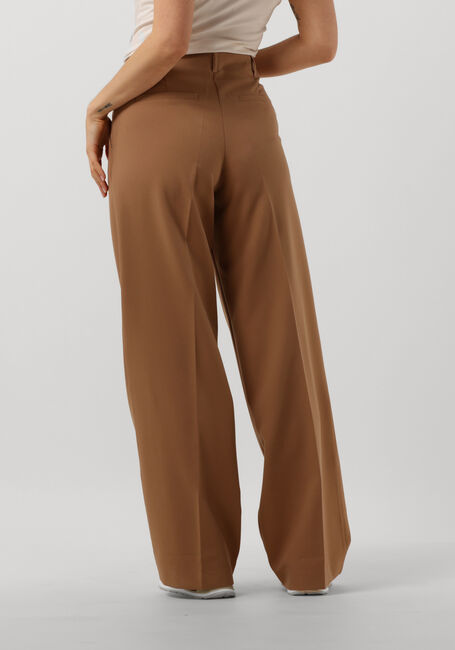 Bruine SUMMUM Wijde broek TROUSERS WIDE LEG SOFT FOAM - large