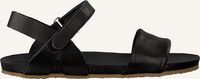 Zwarte RED-RAG Platte sandalen 19214 - medium
