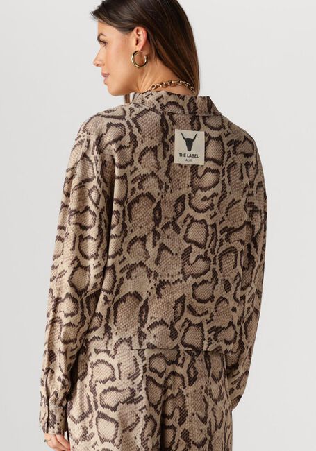 Zand ALIX THE LABEL Blouses LADIES WOVEN SNAKE TWILL BLOUSE - large
