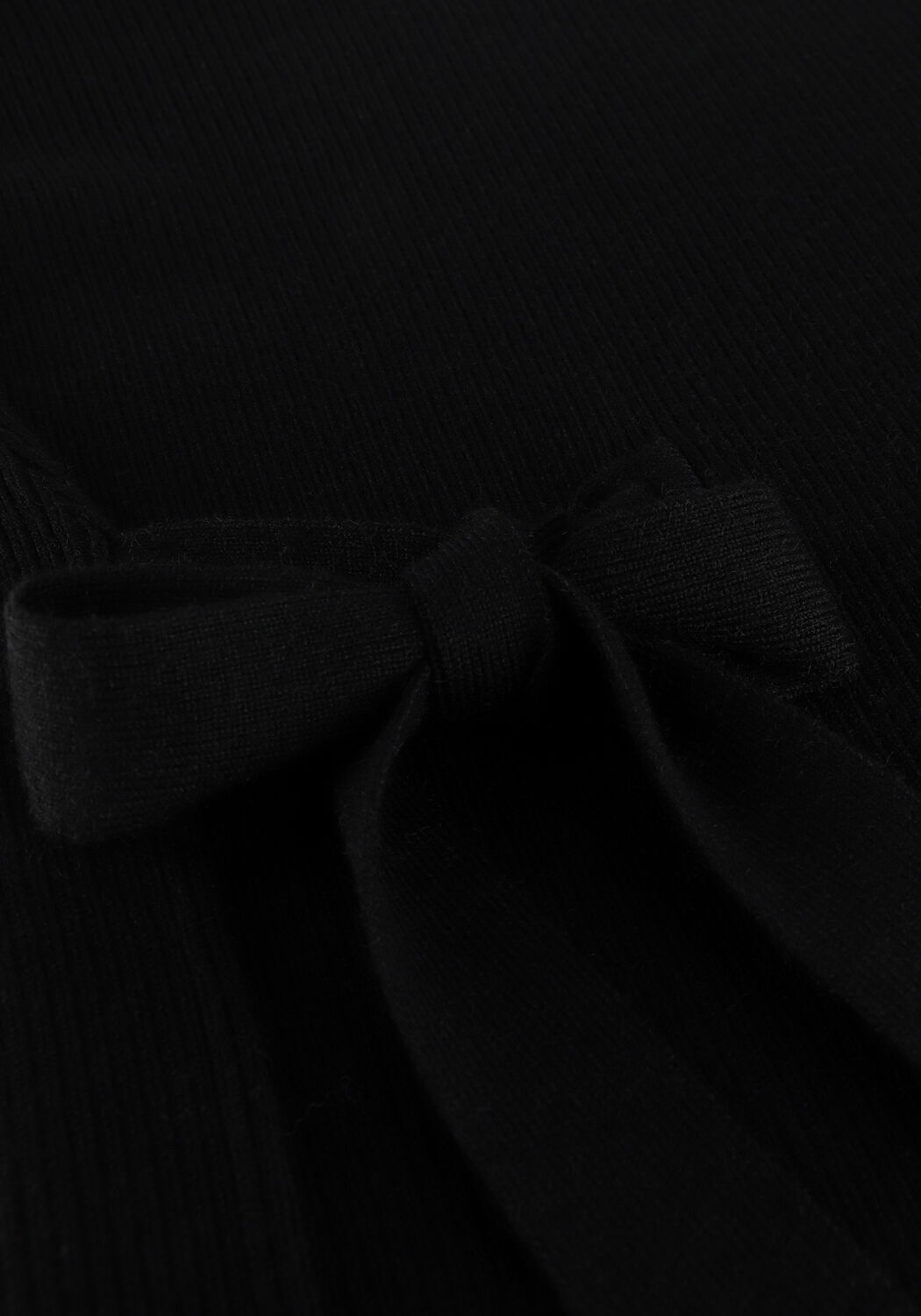 Zwarte MINUS Mini jurk MARANOLA KNIT DRESS - large