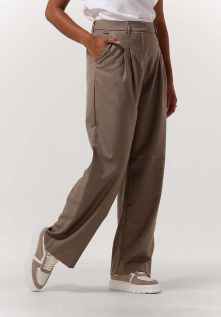 Beige MSCH COPENHAGEN Pantalon ELINNA PANTS - large