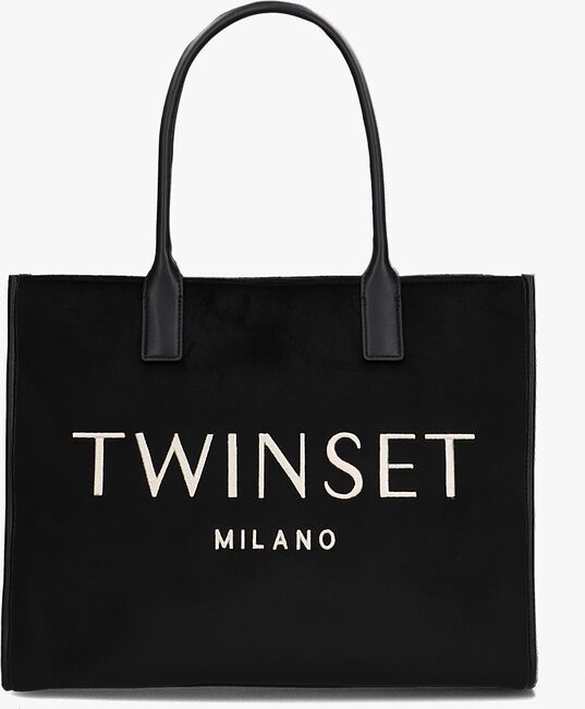 Zwarte TWINSET MILANO Shopper TOTE 7360 - large