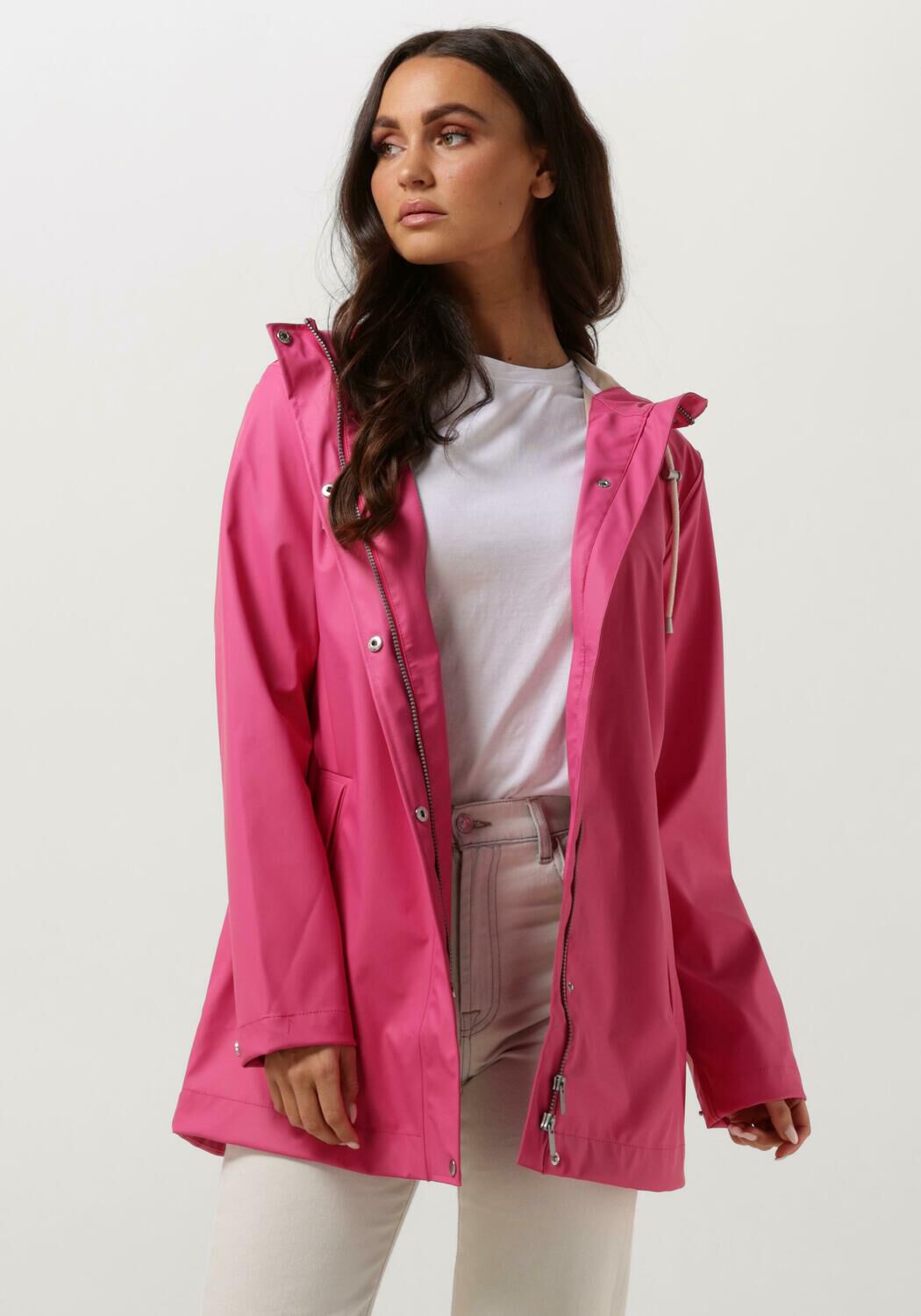 ILSE JACOBSEN Dames Jassen Rain 228 Roze