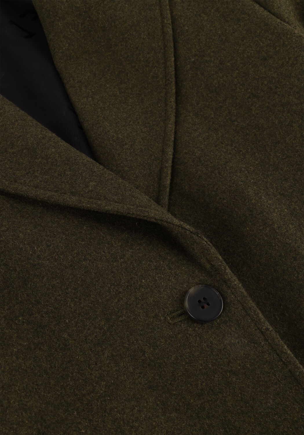 Groene SELECTED WOMEN Mantel SLFALMA WOOL COAT - large