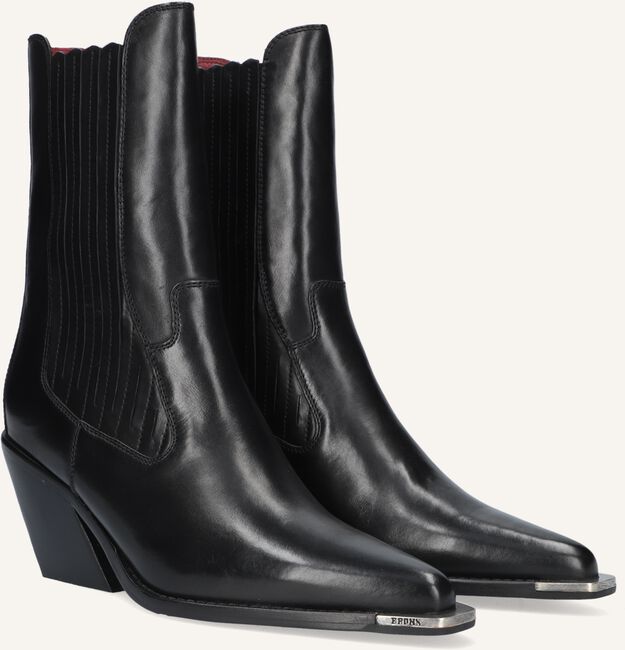 Zwarte BRONX Cowboylaarzen LOW-KOLE 34159 Zwarte BRONX Cowboylaarzen LOW-KOLE 34159 - large