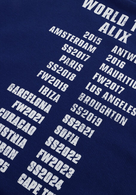 Donkerblauwe ALIX MINI Sweater ON TOUR SWEATER - large