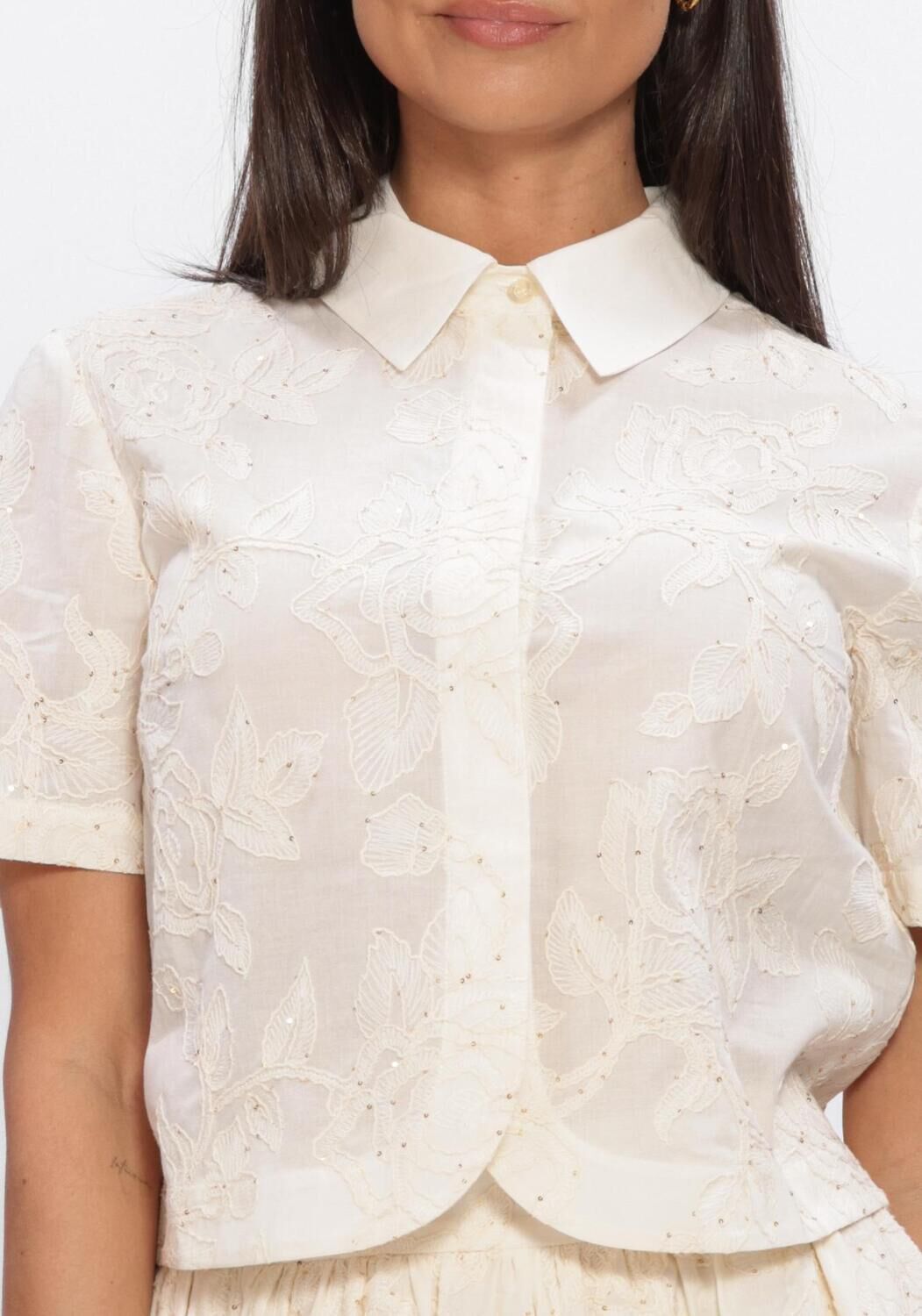 Gebroken wit LIU JO Blouses CAMICA TS M/L - large