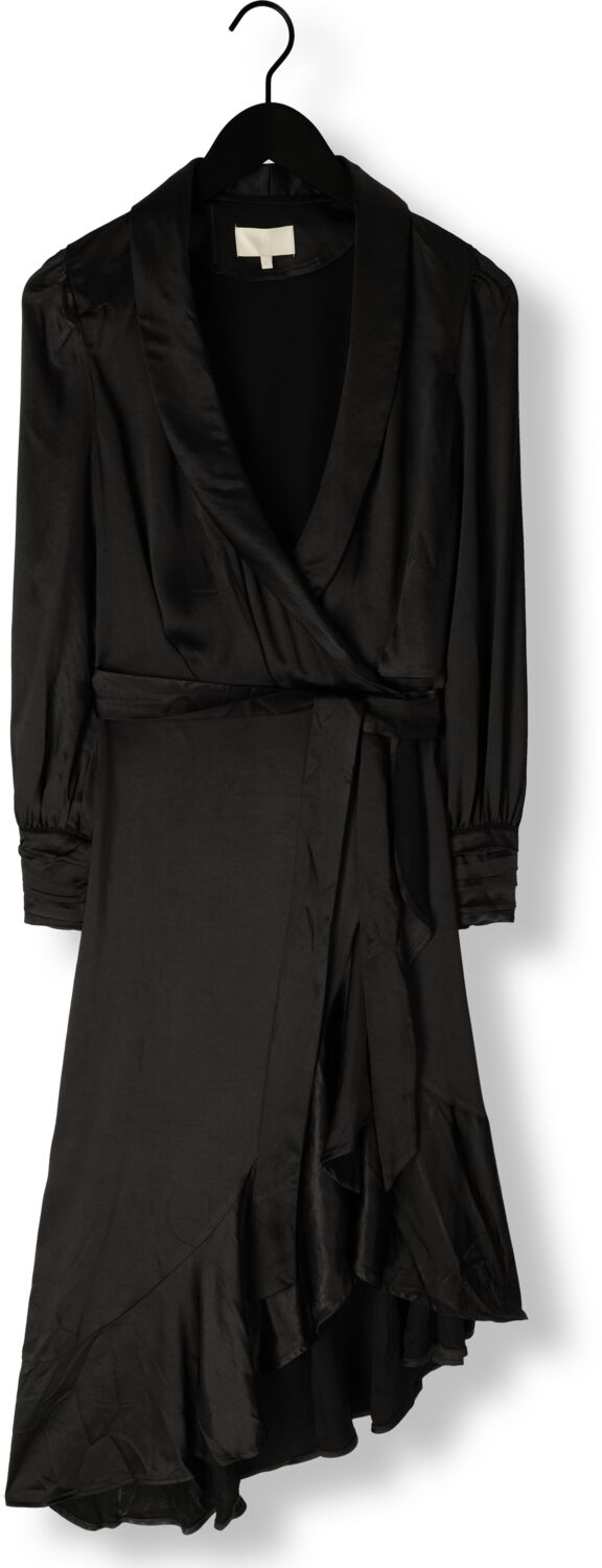 NOTRE-V Dames Jurken Nv-dorissa Satin Dress Zwart
