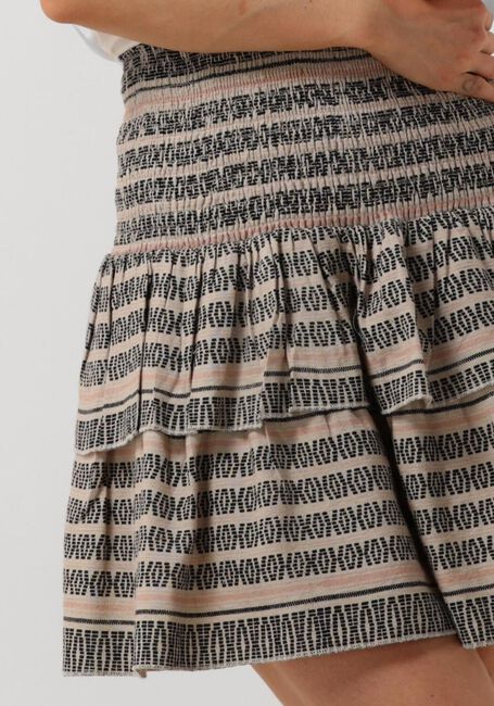 Gebroken wit NEO NOIR Minirok CARIN STITCH PRINT SKIRT - large