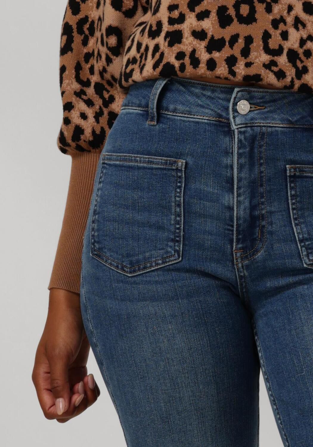 JANICE Dames Jeans Jagger Blauw