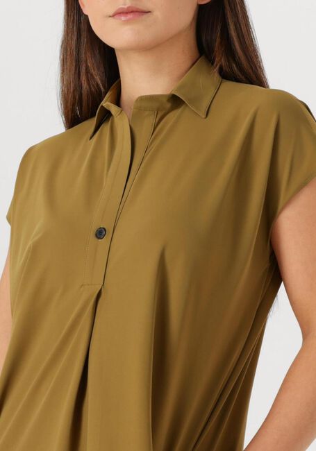 Khaki PENN & INK Maxi jurk DRESS - large