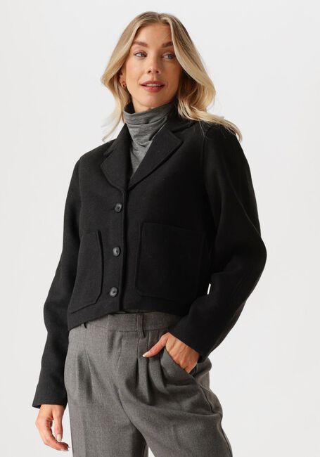 Zwarte MSCH COPENHAGEN Mantel MSCHBOONE JOSIA SHORT JACKET - large