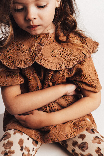 Bruine BAJE STUDIO Top NOJA - large