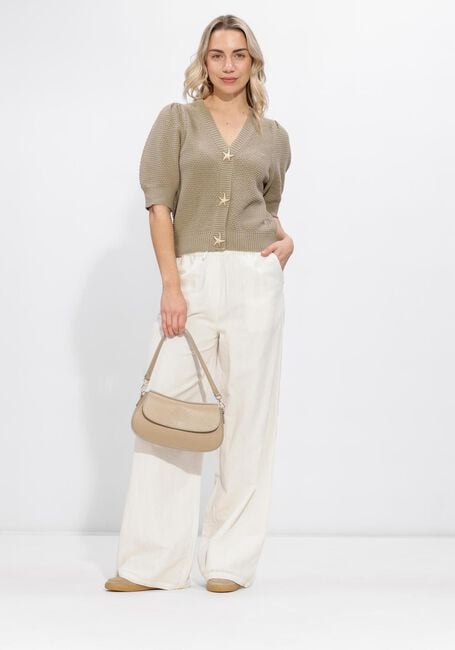 Gebroken wit NOTRE-V Wijde broek NV-HERLIEN - large