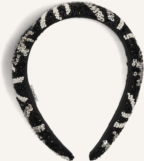 Zwarte BECKSONDERGAARD Haarbanden BOW WIDE BEADED HAIRBRACE Zwarte BECKSONDERGAARD Haarbanden BOW WIDE BEADED HAIRBRACE - large