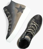 Zwarte NIRA RUBENS LONG ISLAND Hoge sneaker - medium
