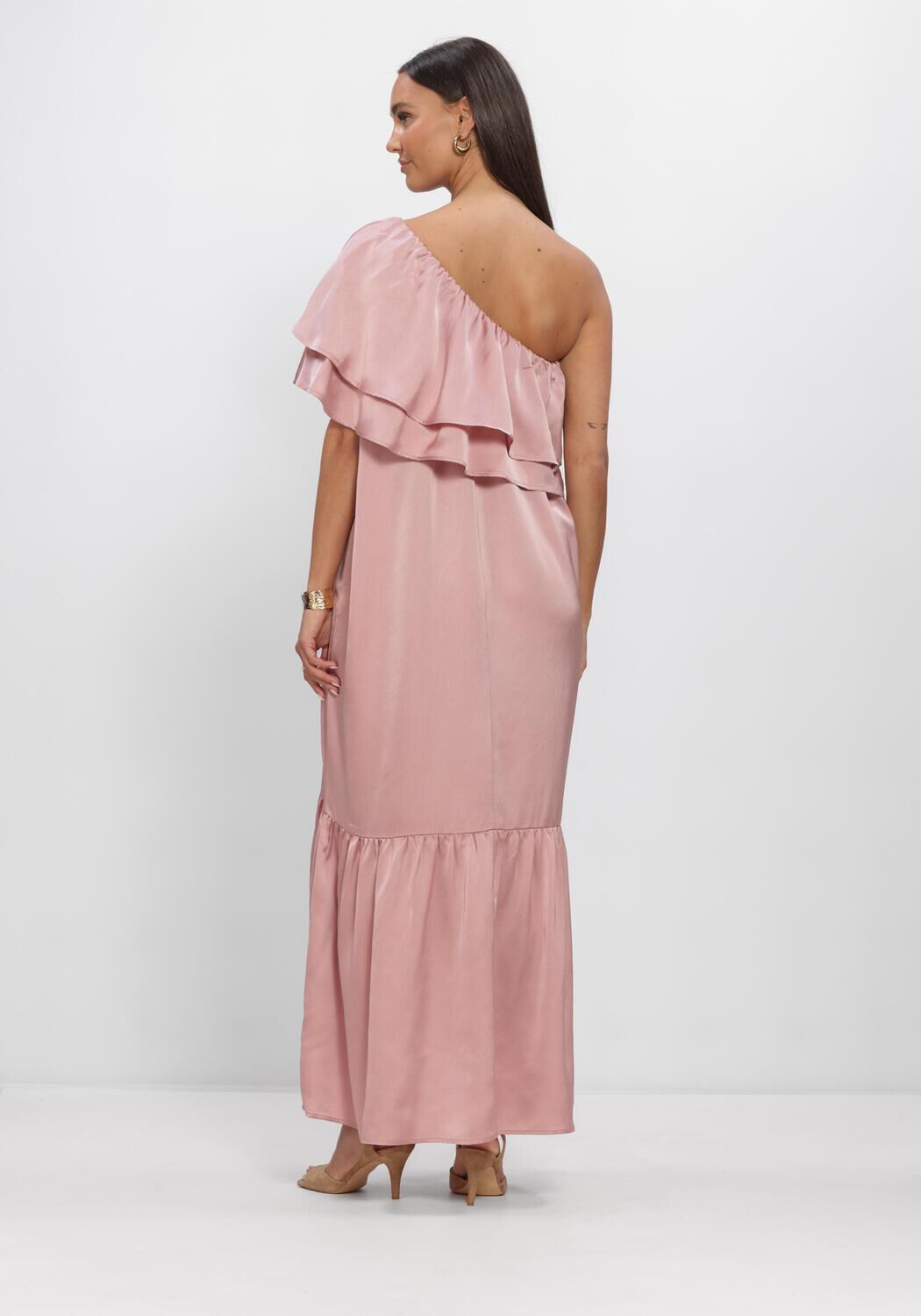 Roze STUDIO AMAYA Jurken LINNE DRESS - large