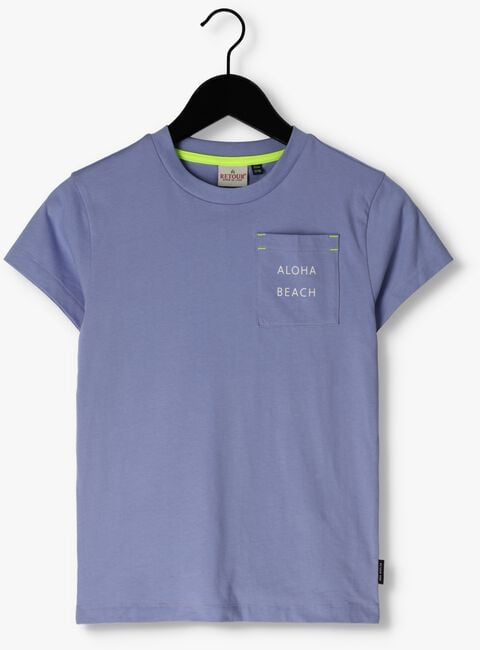 Paarse RETOUR T-shirt DELVIN - large