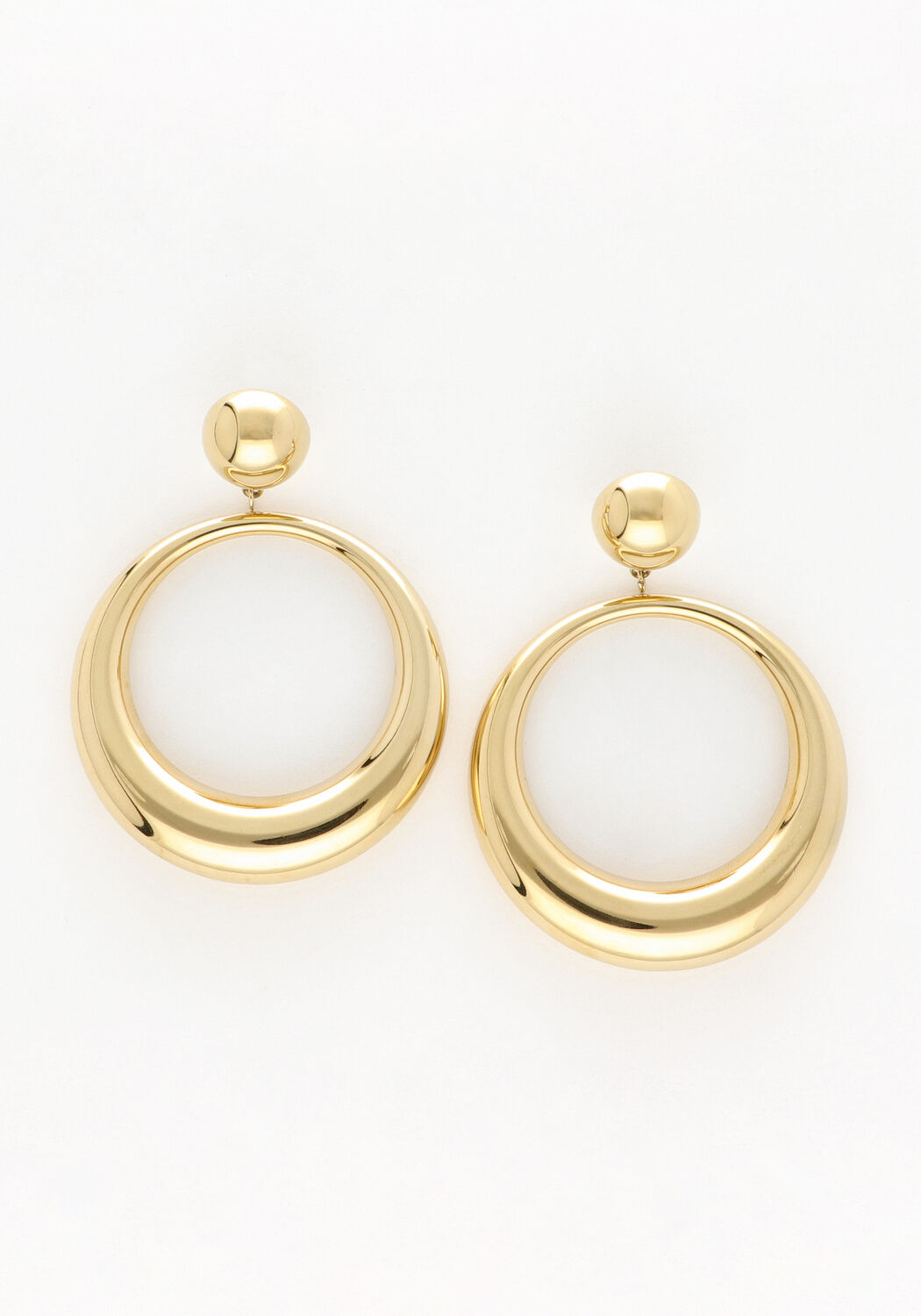 Goudkleurig NOTRE-V Oorbellen X BO - HOOPS