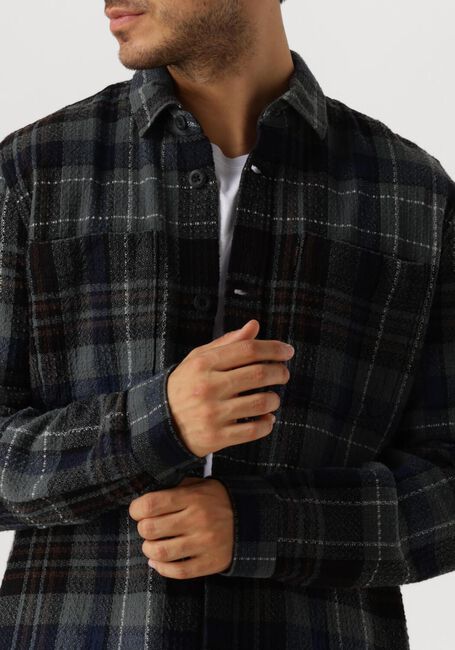Grijze PME LEGEND Casual overhemd LONG SLEEVE SHIRT DOBBY MATTWEAVE - large