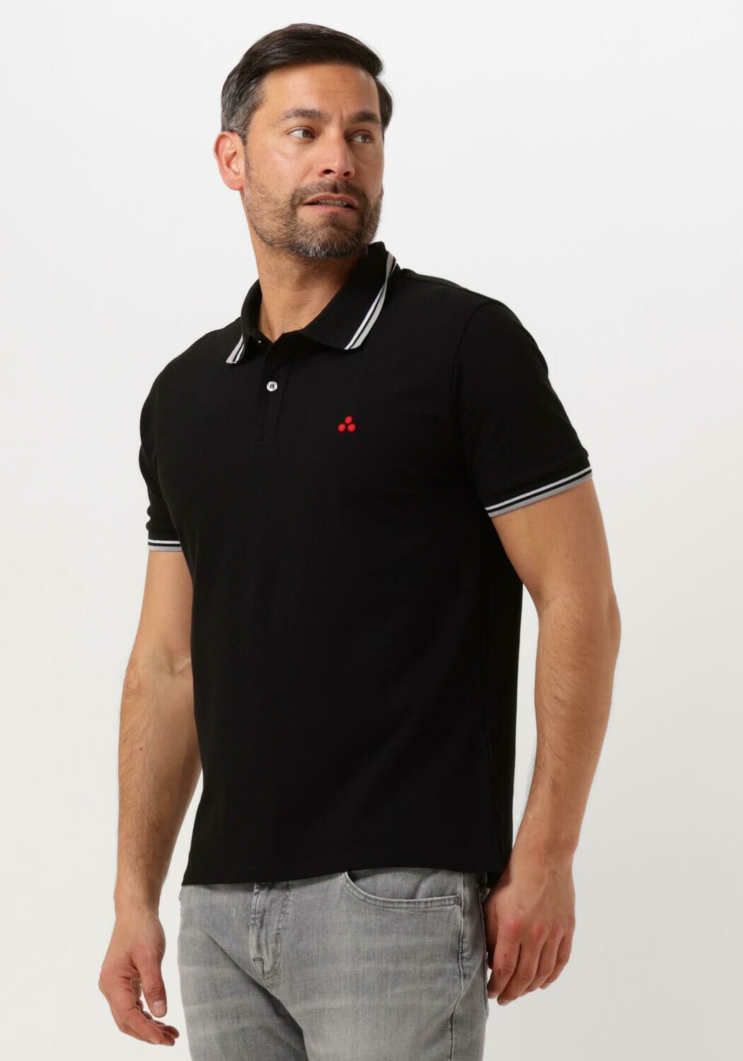 PEUTEREY Heren Polo's & T-shirts New Medinilla Str 01 Zwart