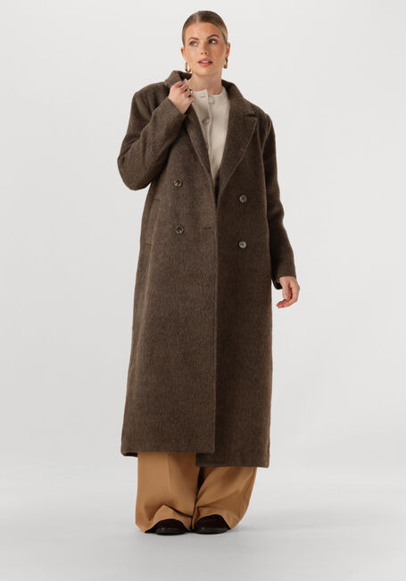 Bruine OMODA ATELIER Mantel OM-LOULOU COAT - large