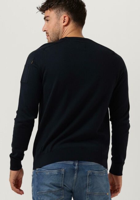 Donkerblauwe PME LEGEND Trui BUCKLEY KNIT - large