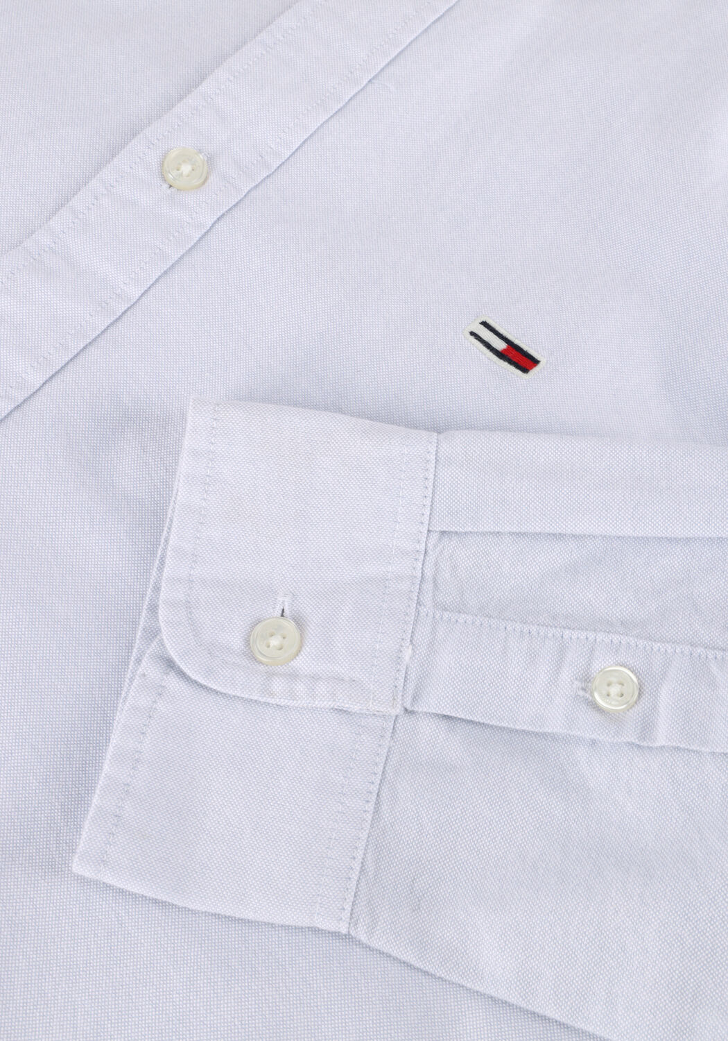 Lichtblauwe TOMMY JEANS Casual overhemd TJM REG OXFORD SHIRT EXT - large