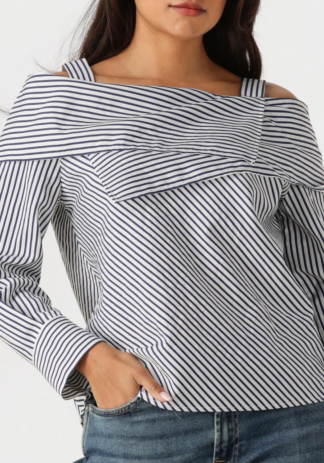 CAROLINE BISS Dames Blouses 1681 Donkerblauw