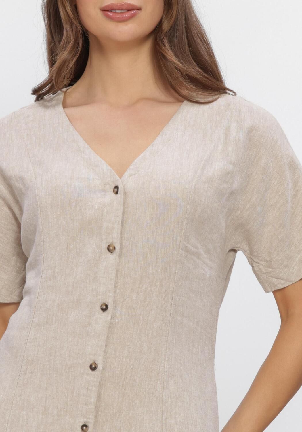 Zand MSCH COPENHAGEN Jurken MSCHVIANA GINIA 2/4 DRESS - large