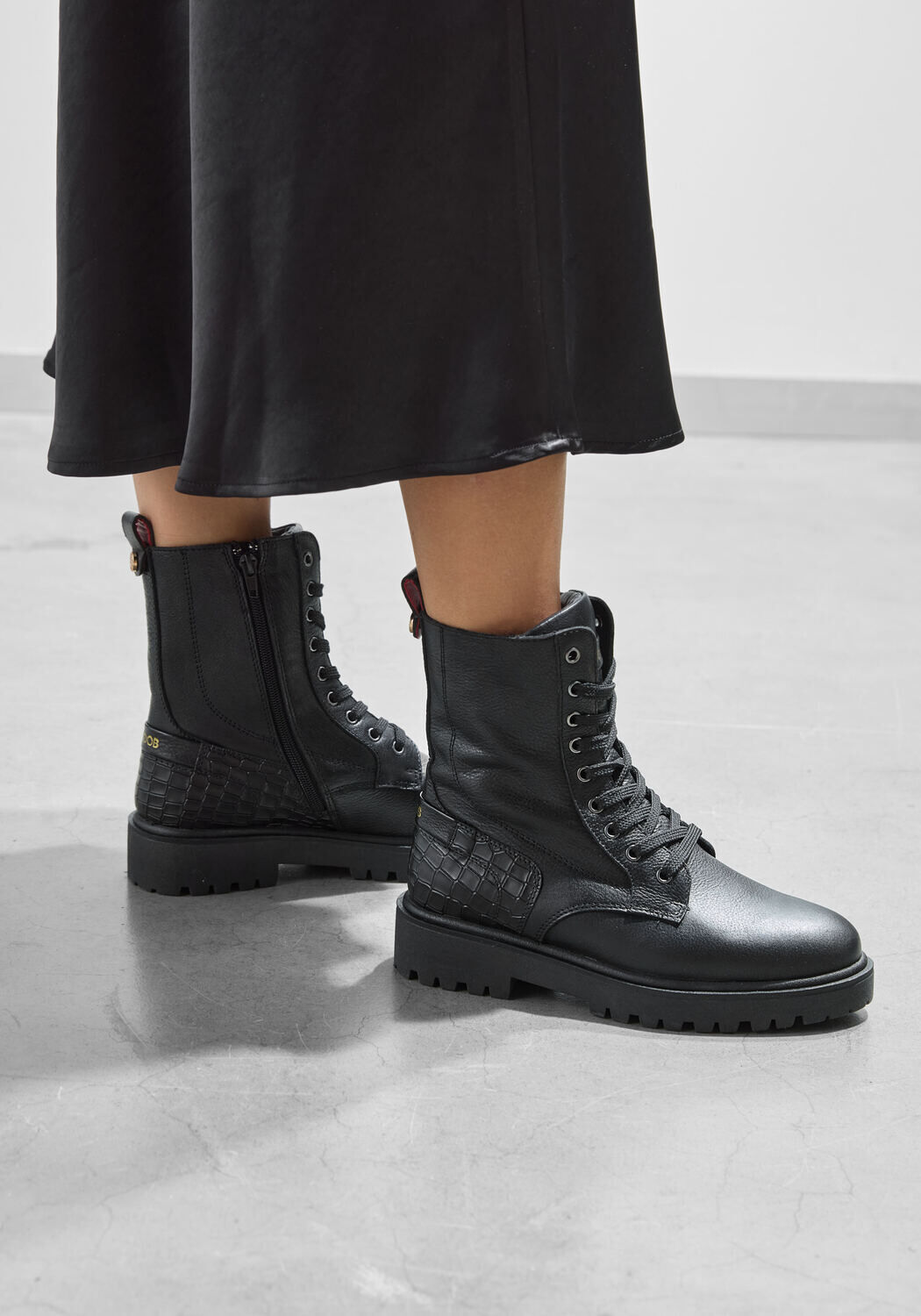 Zwarte HABOOB Boots JULES - large