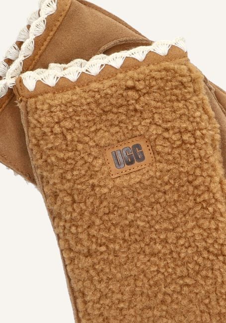Cognac UGG Handschoenen UGGFLUFF SCALLOPED MITTEN Cognac UGG Handschoenen UGGFLUFF SCALLOPED MITTEN - large