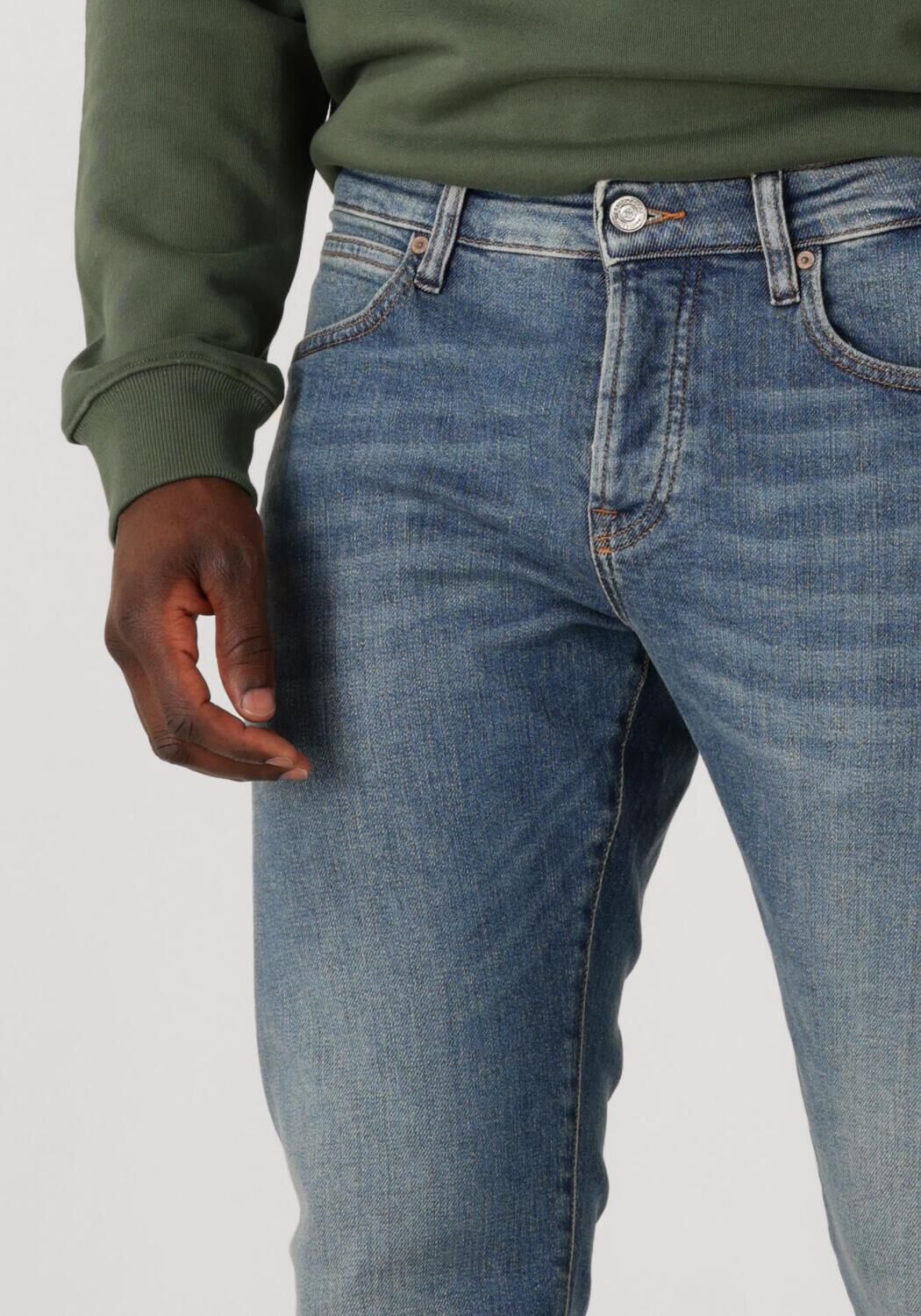 SCOTCH & SODA Heren Jeans Core The Zee Straight Jeans Blauw