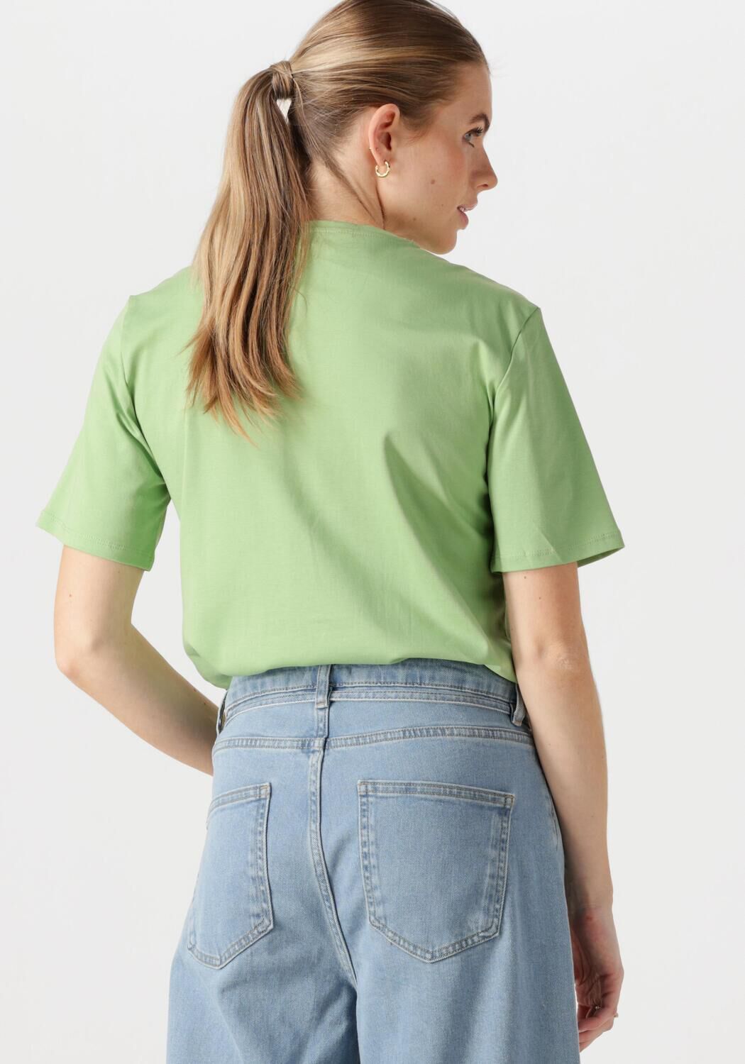 MSCH COPENHAGEN Dames Tops & T-shirts Mschmelea Icon Tee Groen
