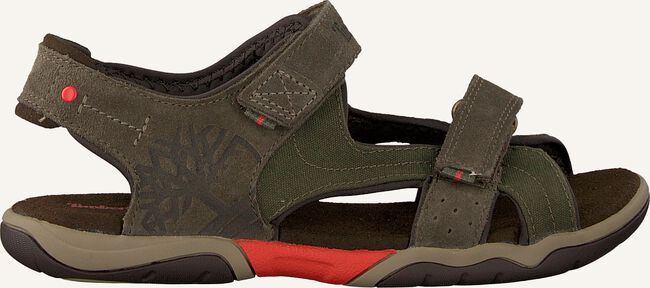 Groene TIMBERLAND Platte sandalen PARK HOPPER L/F 2 STRAP KIDS Groene TIMBERLAND Platte sandalen PARK HOPPER L/F 2 STRAP KIDS - large
