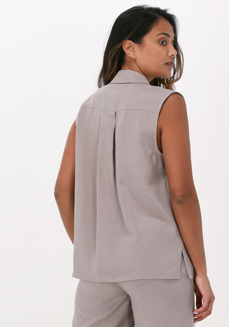 Taupe JUST FEMALE Top PROUD SL SHIRT - large