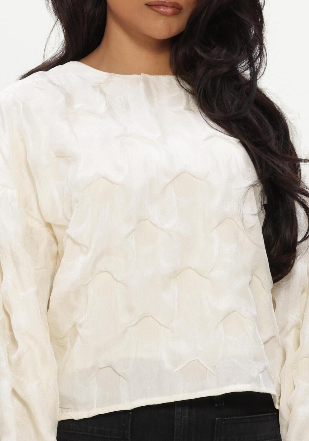 Gebroken wit CO'COUTURE Blouses FERONCC STRUCTURE BLOUSE - large